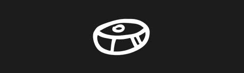 Coin brush stroke preview from Doodle Stamps Vol.2 for Procreate