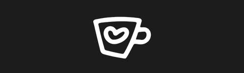 Cup Heart brush stroke preview from Doodle Stamps Vol.2 for Procreate