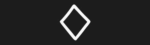 Diamond 1 brush stroke preview from Doodle Stamps Vol.2 for Procreate