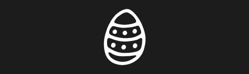 Egg Dots brush stroke preview from Doodle Stamps Vol.2 for Procreate