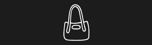 Handbag 1 brush stroke preview from Doodle Stamps Vol.2 for Procreate