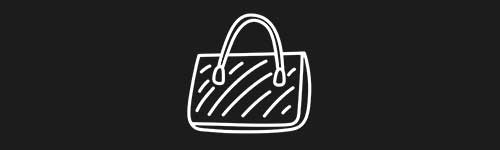 Handbag 2 brush stroke preview from Doodle Stamps Vol.2 for Procreate