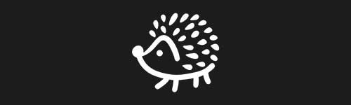 Hedgehog 2 brush stroke preview from Doodle Stamps Vol.2 for Procreate