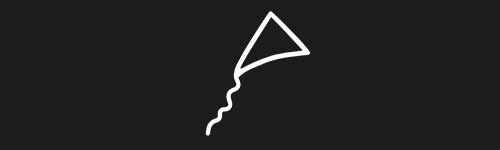 Kite brush stroke preview from Doodle Stamps Vol.2 for Procreate