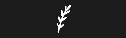 Leaf 2 brush stroke preview from Doodle Stamps Vol.2 for Procreate
