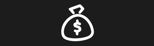 Money Bag brush stroke preview from Doodle Stamps Vol.2 for Procreate