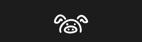Pig 3 brush stroke preview from Doodle Stamps Vol.2 for Procreate