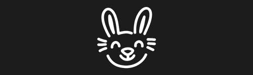 Rabbit 1 brush stroke preview from Doodle Stamps Vol.2 for Procreate