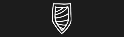 Shield 3 brush stroke preview from Doodle Stamps Vol.2 for Procreate