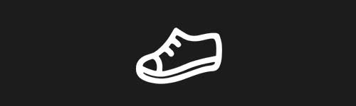 Shoe 1 brush stroke preview from Doodle Stamps Vol.2 for Procreate