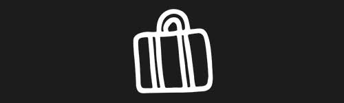 Suitcase 2 brush stroke preview from Doodle Stamps Vol.2 for Procreate