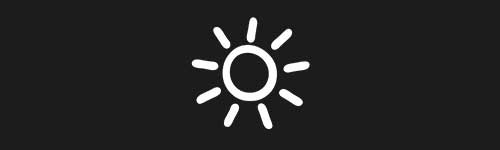 Sun Classic brush stroke preview from Doodle Stamps Vol.2 for Procreate