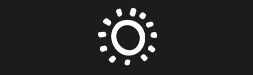 Sun Short Rays brush stroke preview from Doodle Stamps Vol.2 for Procreate