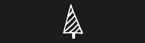 Tree brush stroke preview from Doodle Stamps Vol.2 for Procreate