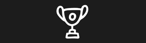 Trophy 1 brush stroke preview from Doodle Stamps Vol.2 for Procreate