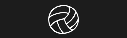 Volleyball brush stroke preview from Doodle Stamps Vol.2 for Procreate