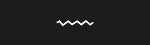 Zigzag brush stroke preview from Doodle Stamps Vol.2 for Procreate