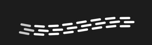 Dash Rhapsody brush stroke preview from Dots and Dashes for Procreate