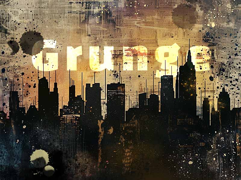 Grunge Brushes Procreate brush pack preview
