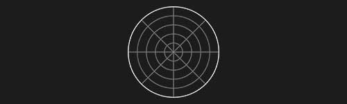 Circle M brush stroke preview from Lettering Grids for Procreate