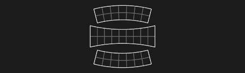 Composition 6 brush stroke preview from Lettering Grids for Procreate