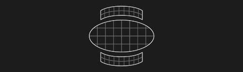 Composition 10 brush stroke preview from Lettering Grids for Procreate