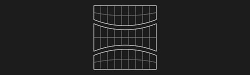 Composition 12 brush stroke preview from Lettering Grids for Procreate