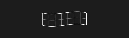 Flag M1 brush stroke preview from Lettering Grids for Procreate