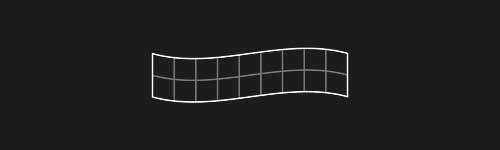 Flag L1 brush stroke preview from Lettering Grids for Procreate