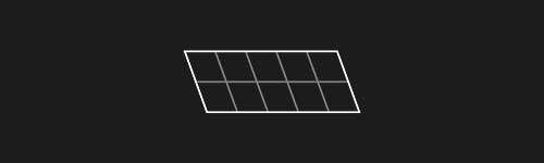 Lean Back S brush stroke preview from Lettering Grids for Procreate