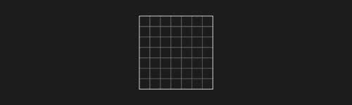 Rect Grid M brush stroke preview from Lettering Grids for Procreate
