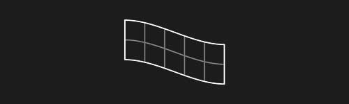 Wave Left S2 brush stroke preview from Lettering Grids for Procreate