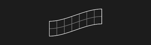 Wave Right M2 brush stroke preview from Lettering Grids for Procreate