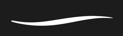 Sharp Outline brush stroke preview from Pencil Pro for Procreate