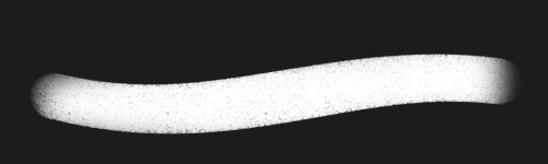 Wide Stroke brush stroke preview from Wonder Chalk for Procreate