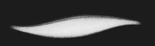 Chalk Edge brush stroke preview from Wonder Chalk for Procreate