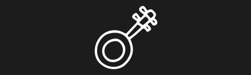Banjo brush stroke preview from Doodle Stamps Vol.3 for Procreate