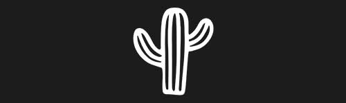 Cactus 1 brush stroke preview from Doodle Stamps Vol.3 for Procreate