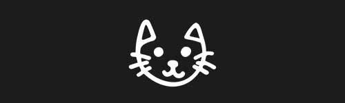 Cat brush stroke preview from Doodle Stamps Vol.3 for Procreate