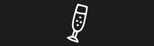 Champagne brush stroke preview from Doodle Stamps Vol.3 for Procreate