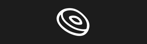 Coin brush stroke preview from Doodle Stamps Vol.3 for Procreate