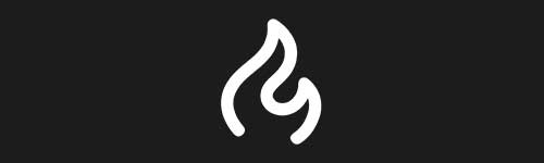 Fire 2 brush stroke preview from Doodle Stamps Vol.3 for Procreate