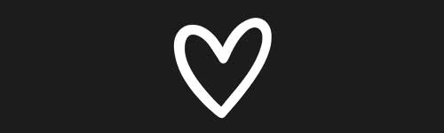 Heart 1 brush stroke preview from Doodle Stamps Vol.3 for Procreate