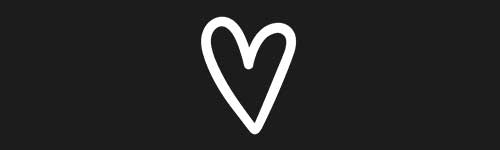Heart 2 brush stroke preview from Doodle Stamps Vol.3 for Procreate
