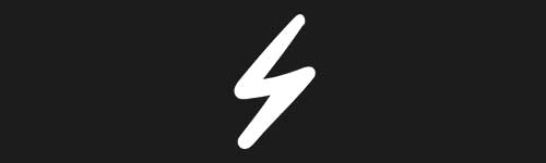 Lightning 1 brush stroke preview from Doodle Stamps Vol.3 for Procreate