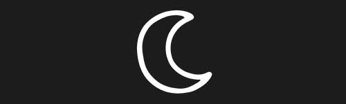 Moon brush stroke preview from Doodle Stamps Vol.3 for Procreate