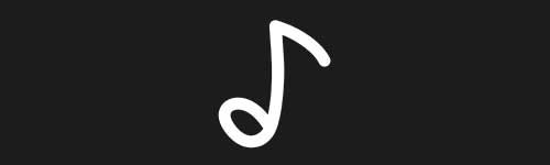 Note 1 brush stroke preview from Doodle Stamps Vol.3 for Procreate