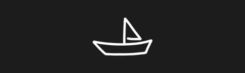 Paperboat brush stroke preview from Doodle Stamps Vol.3 for Procreate