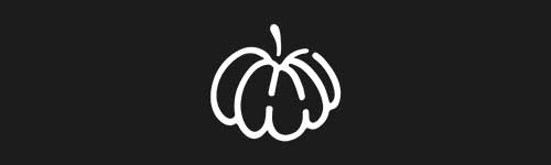 Pumpkin 1 brush stroke preview from Doodle Stamps Vol.3 for Procreate