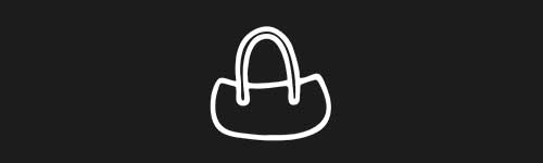 Purse 2 brush stroke preview from Doodle Stamps Vol.3 for Procreate